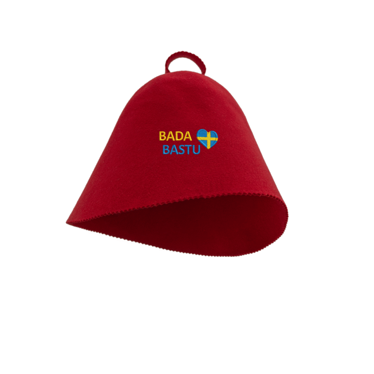 Bastuhatt av 100% ull - Bada bastu